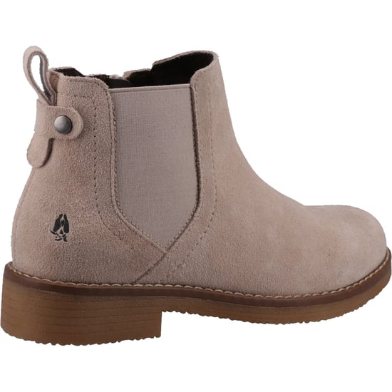 Hush Puppies Maddy Wildleder Damen Nude Stiefel - Image 2