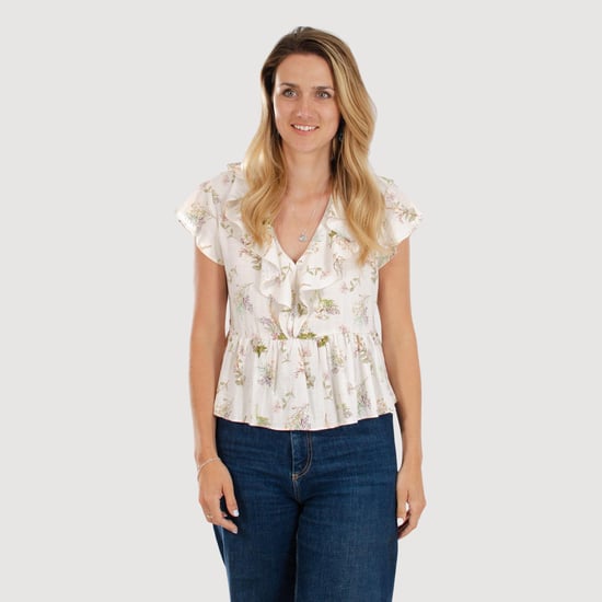 Floral Peplum Blouse