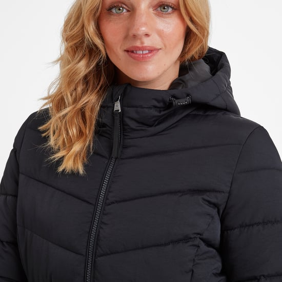 Orton Womens Padded Parka Black