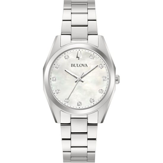 Bulova Surveyor Damen Silberne Uhr 96P228 - Image 1