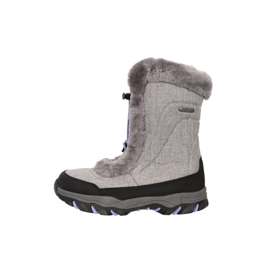 Mountain Warehouse Childrens/Kids Ohio Snow Boots (Dark Grey)