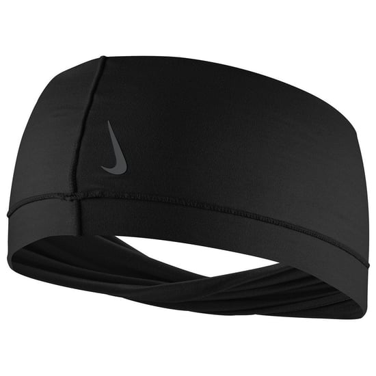 Nike Womens/Ladies Twisted Wide Band Yoga Stirnband (Schwarz/Anthrazit) - Image 1