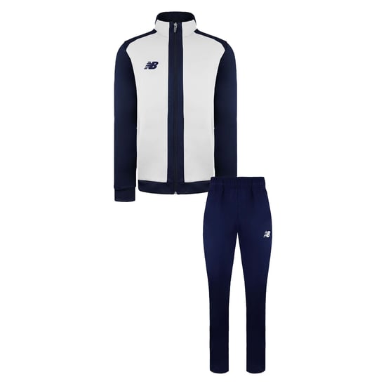 New Balance Travel Kinder Trainingsanzug Marineblau/Weiß - Image 1