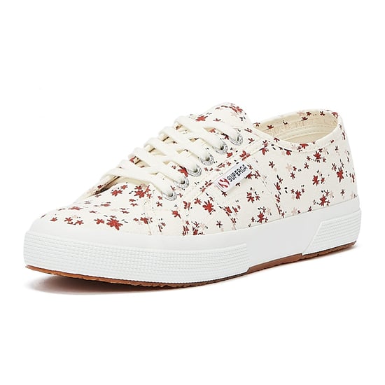 Superga 2750 Cotu Print Damen Weiß Turnschuhe - Image 3