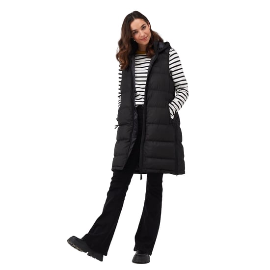Regatta Womens/Ladies Ganella Long Length Gilet (Black)