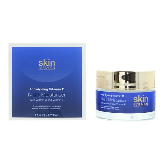 Skin Research Anti-Ageing Vitamin D Night Moisturiser 50ml - Image 1
