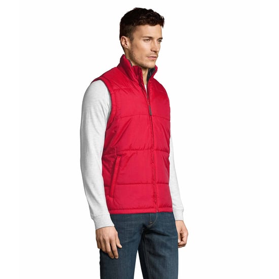 SOLS Warm Unisex wattierte Bodywarmer Jacke (Rot) - Image 4