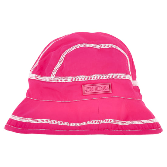 Jacquemus Le Bob Frescu Bucket Hat aus pinkem Nylon - Image 1