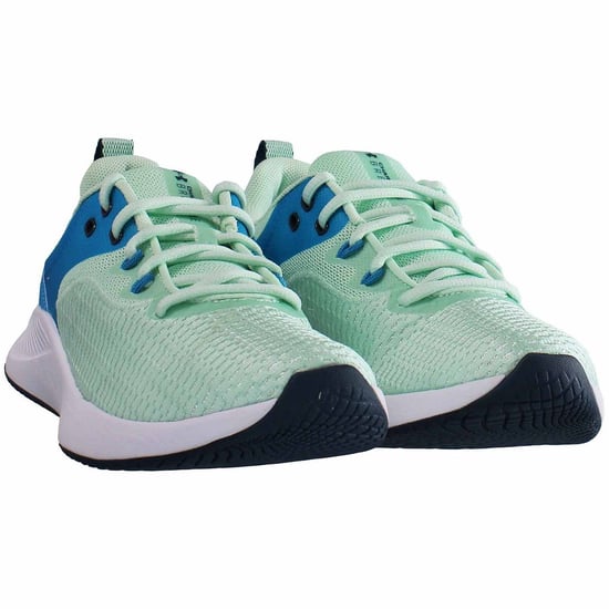 Women's Under Armour UA Charged Breathe 3 Trainers in Green