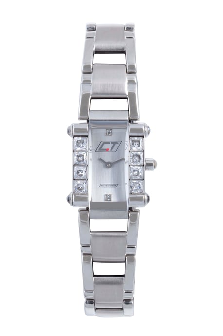 Chronotech: Silberne Damenuhr - Image 1