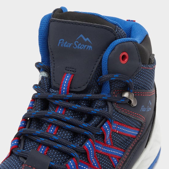 Peter Storm Kids' Broadoak Mid Waterproof Walking & Hiking Boots with StormGrip Outsole