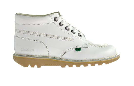 Kickers Kick Hi Core Womens White Boots