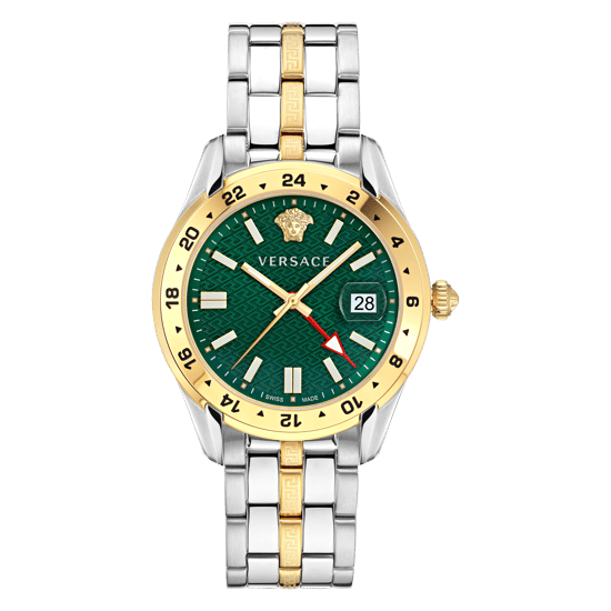Versace Greca Time GMT Herrenuhr in Mehrfarben VE7C00623 - Image 1