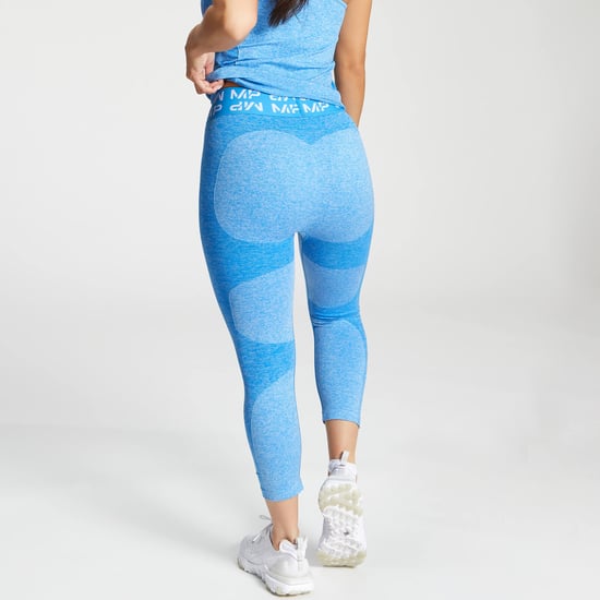 MP Damen Curve 3/4 Leggings - Leuchtendes Blau - Image 3