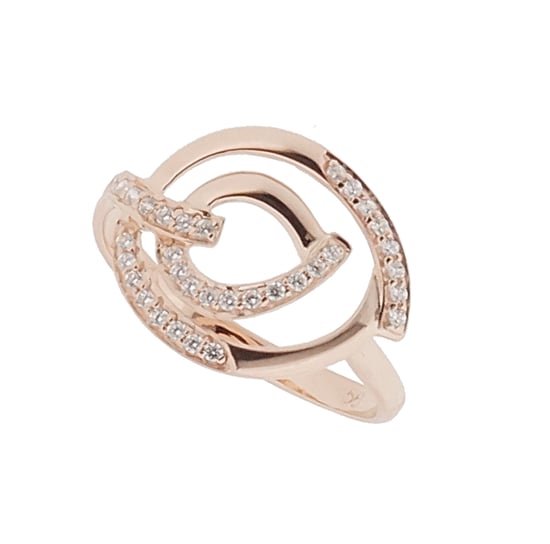 Orphelia Women's 925 Sterling Silver Ring - Rose ZR-7114/RG