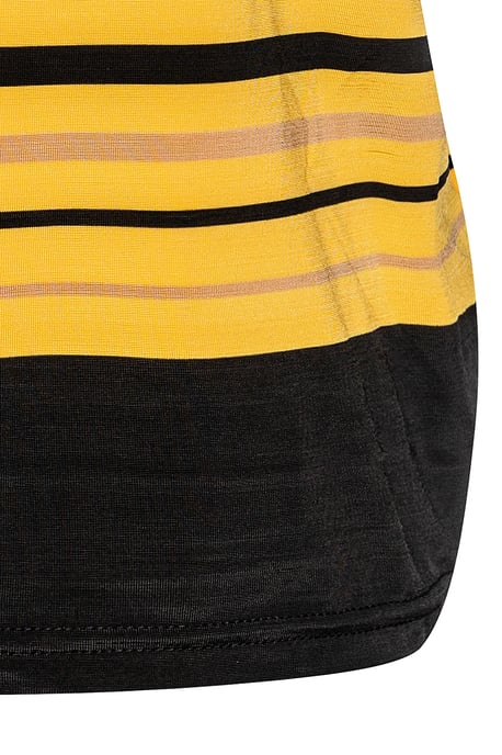 Gestreiftes ärmelloses Top aus Stretch-Jersey - Image 4