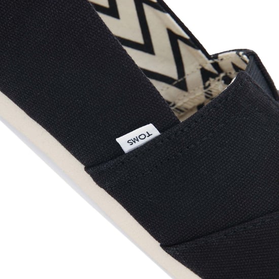 Espadrilles Alpargata coton recyclé Toms Pour Femme en Noir - Image 6