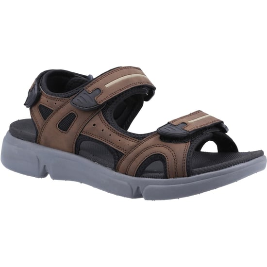 Hush Puppies - Herren Sandalen "Castro" (Braun) - Image 1