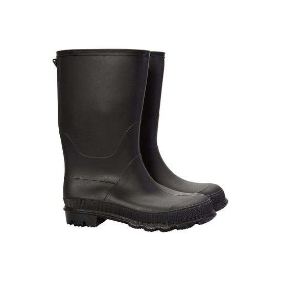 Mountain Warehouse Childrens/Kids Plain Wellington Stiefel (Schwarz) - Image 1