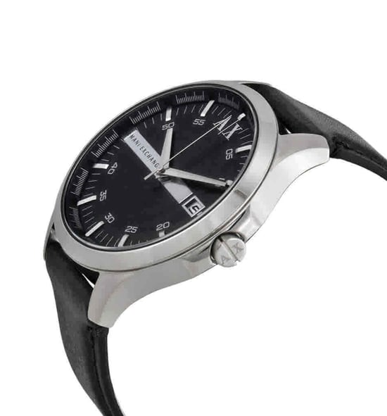 Armani Exchange Hampton Schwarz Herren Armbanduhr AX2101 - Image 3