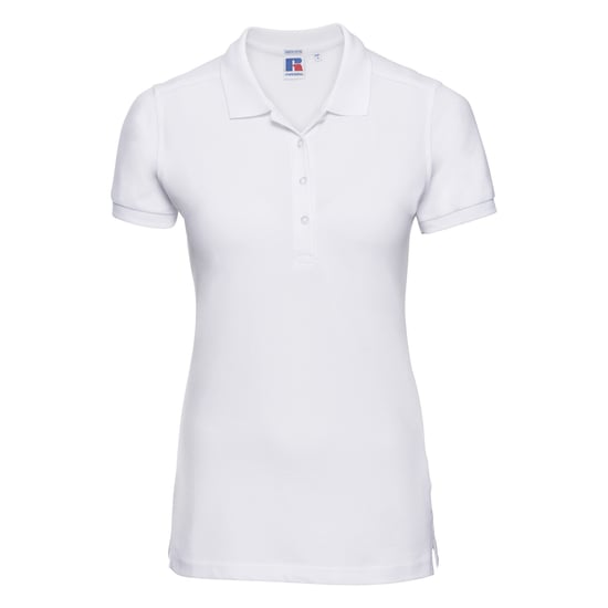 Russell - Polo-Shirt mit kurzen Ärmeln - Damen (Weiß) - Image 1