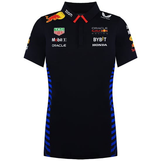 Red Bull Racing F1 Team 2024 Damen Navy Polo-Shirt - Image 1