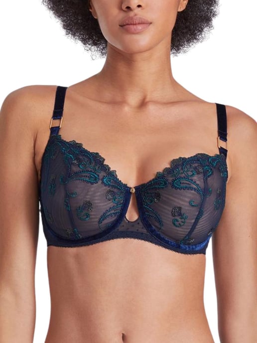Velvet Memories Half Cup Bra