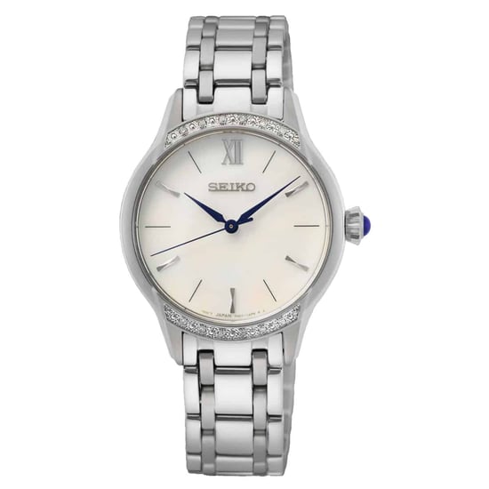 Seiko Damen Silberne Uhr SRZ543P1 - Image 1