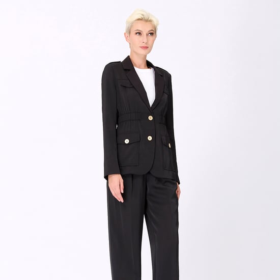 Safari-Blazer mit geraffter Taille - Image 4