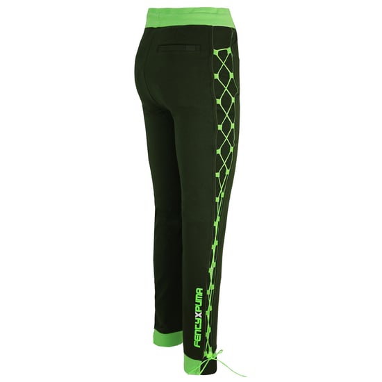Puma x Rihanna Fenty – Grüne Jogginghose zum Schnüren für Damen - Image 3