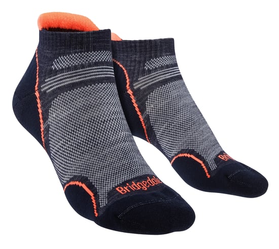 Bridgedale - Womens Wandern Merino Low Socken - Navy / Candy - Image 1