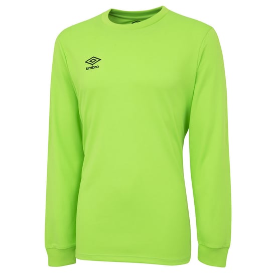 Umbro Childrens/Kids Club Long-Sleeved Jersey (Green Gecko)