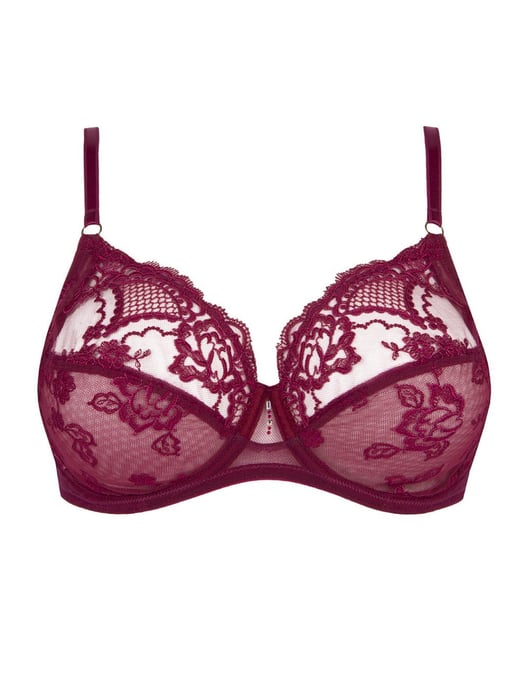Lise Charmel Sublime En Dentelle Full Cup Bra -  Fuchsia