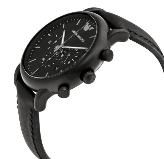 Emporio Armani Luigi Herrenuhr schwarz AR1970 - Image 3
