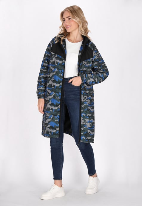 Schmuddelwedda Kaminsims Damen Blau Camouflage - Image 2