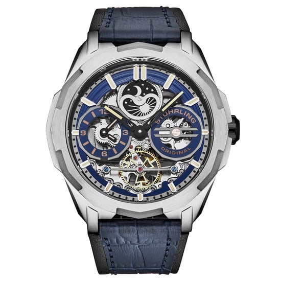Dual Time Automatic Navigator 46mm Skeleton