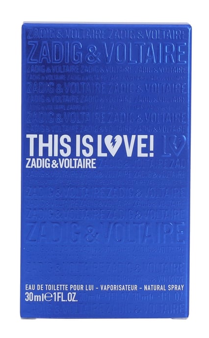 Zadig & Voltaire This Is Love! For Him Edt Spray 30ml