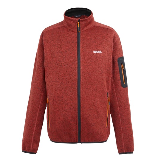 Regatta - "Newhill" Fleecejacke Durchgehender Reißverschluss für Herren (Ockerbraun) - Image 1