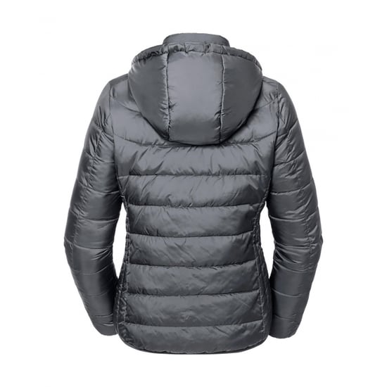 Russell Adult Unisex Hooded Nano Jacket (Eisengrau) - Image 2
