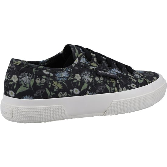 Superga 2750 Floral Print Cotton Women's Dunkelgrau/Floral Print Turnschuhe - Image 2