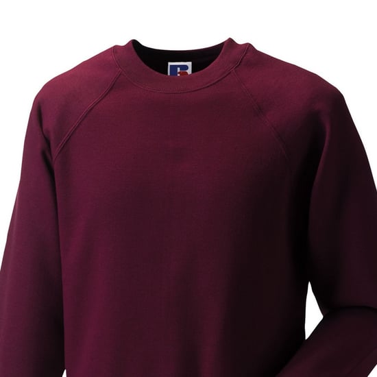 Russell - "Classic" Sweatshirt für Herren/Damen Unisex (Burgunderrot) - Image 2