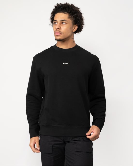 BOSS Orange WeSmallcrew Herren Sweatshirt - Image 1
