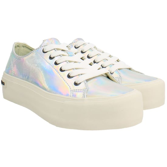 Seavees Monterey Platform Sun Valley Damen Silber Schuhe - Image 2