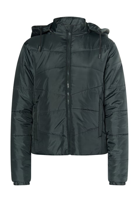 Mymo Leicht wattierte Jacke Damen Holzkohle - Image 1