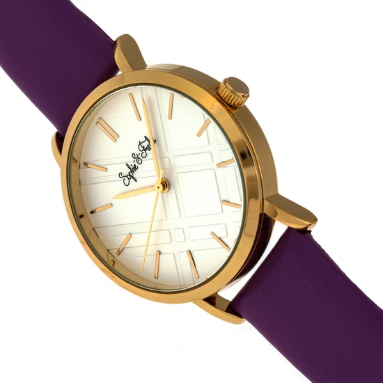 Sophie and Freda Budapest Leather-Band Watch