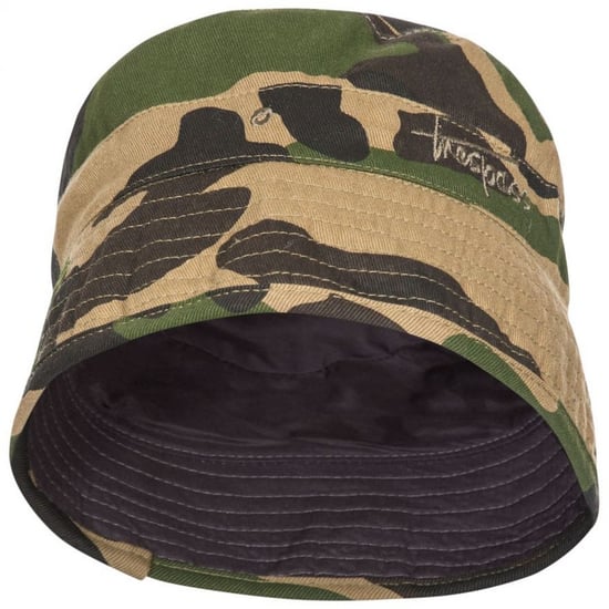 Trespass Childrens/Kids Zebedee Summer Bucket Hat (Camo Green)