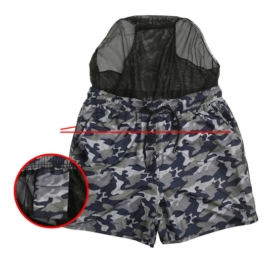 Pierre Cardin Camo Swim Short Grau - Image 2