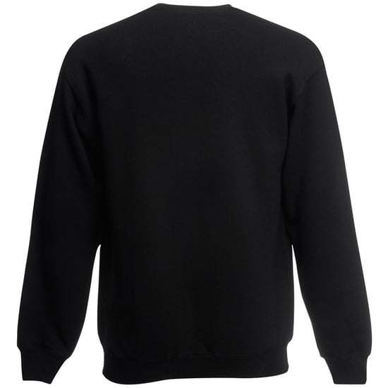 Fruit Of The Loom Herren Set-In Belcoro® Yarn Sweatshirt (Schwarz) - Image 2