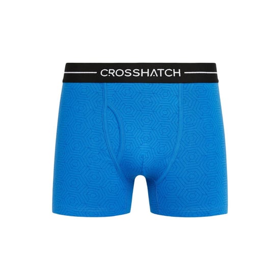 Crosshatch - "Hexter" Boxershorts für Herren (2er-Pack) (Blau) - Image 4