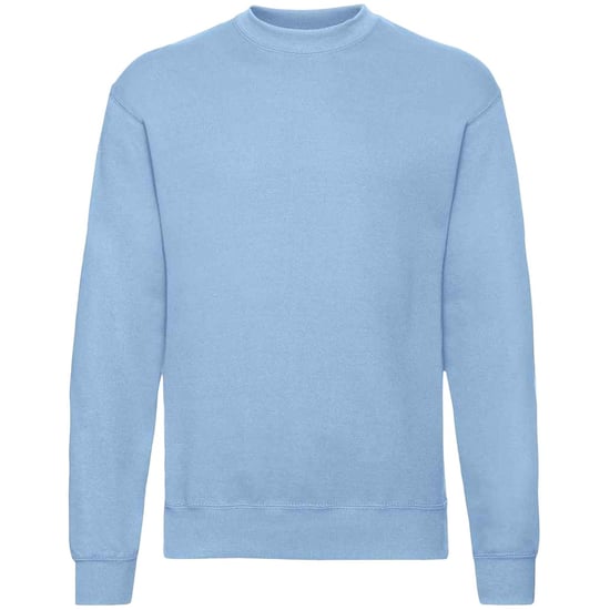 Fruit of the Loom - "Classic 80/20" Sweatshirt für Herren (Himmelblau) - Image 1